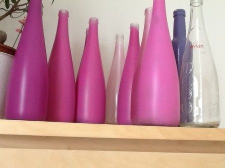 Bouteilles bombées