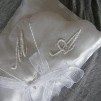 coussin d´alliances-détail