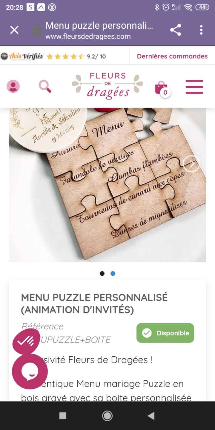 Menus en puzzle bois help - 1