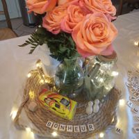 Déco de table "champêtre et jeux" - 3