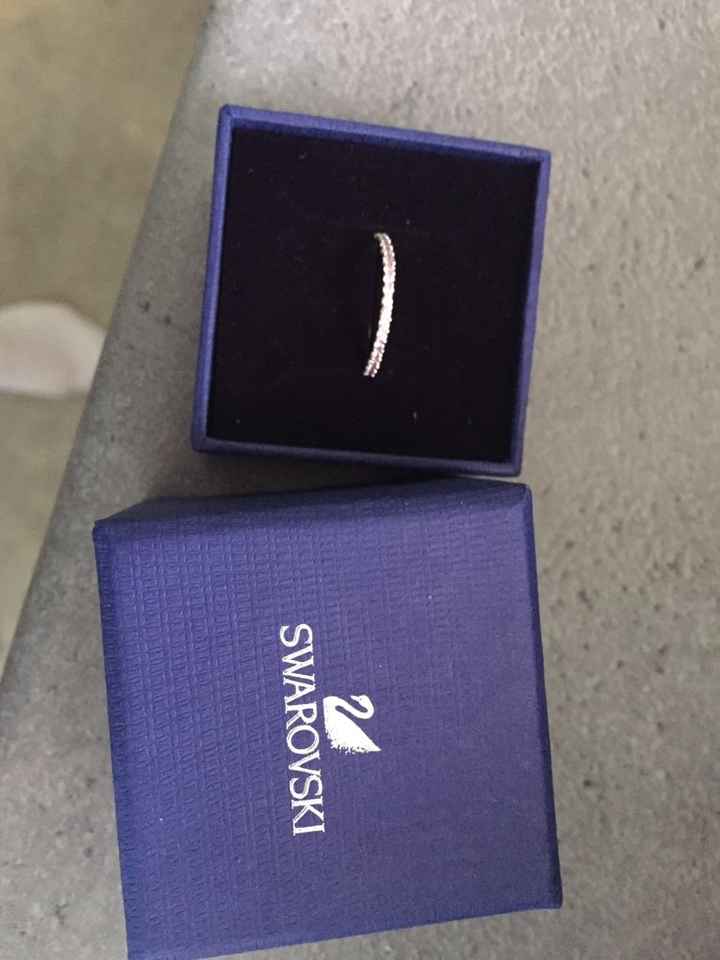 Avez-vous influencé votre futur pour qu'il achète un bague de fiançailles qui vous plaise ? - 1