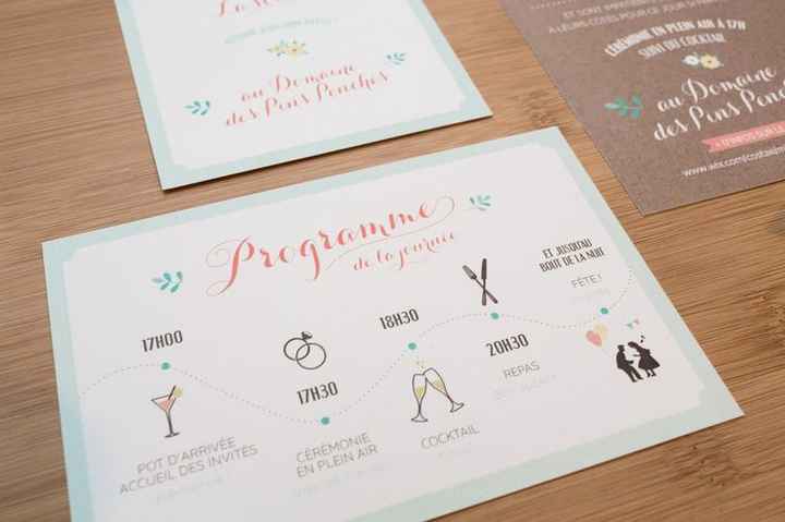 Besoin d'aide pour les faire parts - 1