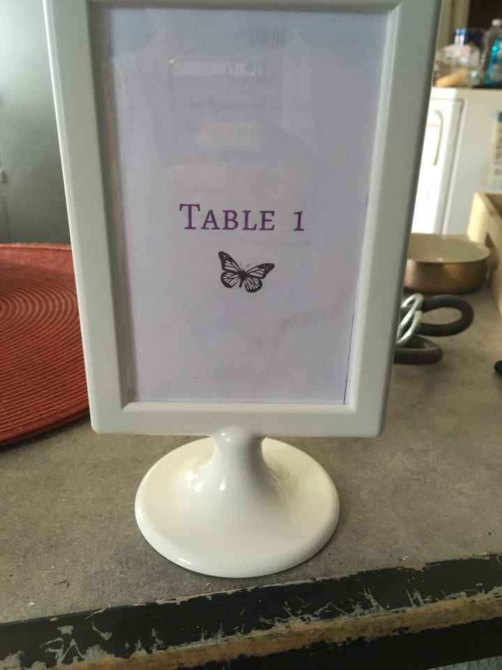 Essaie menu et table - 1