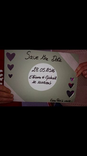 Vos save the date ? - 1
