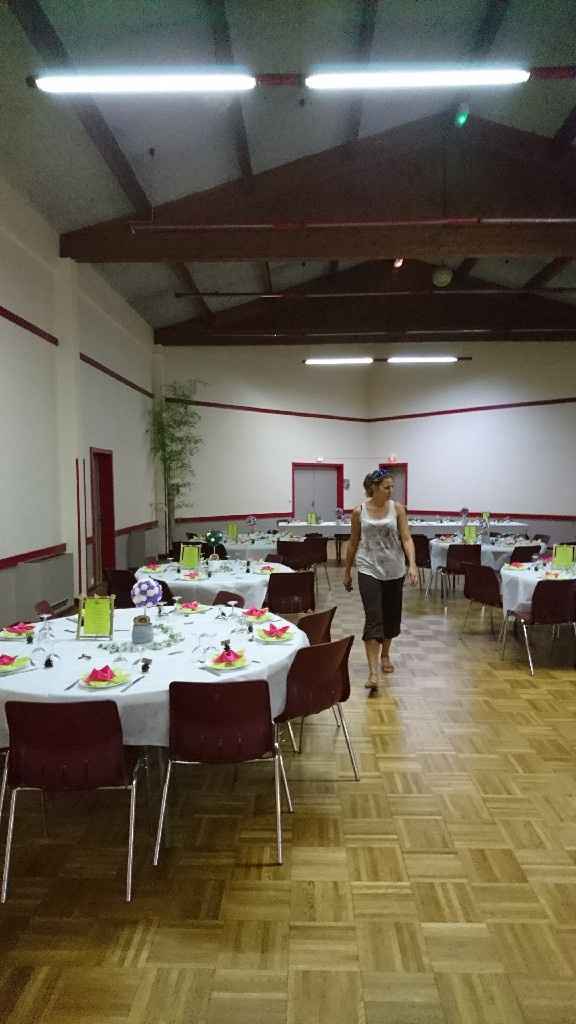 Salle enfin prête pour le grand jour - 1