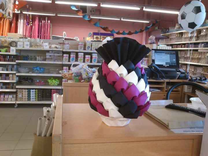 ananas mariage fushia/noir