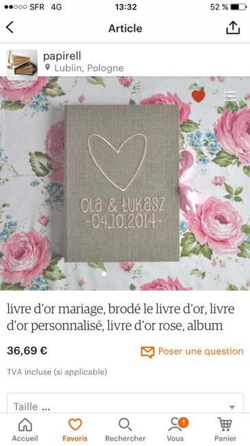 Livre d'or - 1