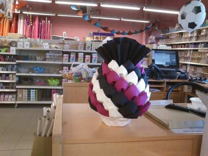 ananas mariage fushia/noir