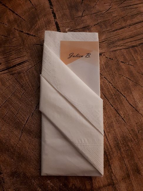 Pliage de vos serviettes 2
