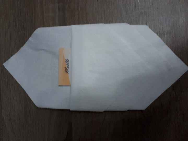 Grande réflexion marque place et pliage de serviette... - 7