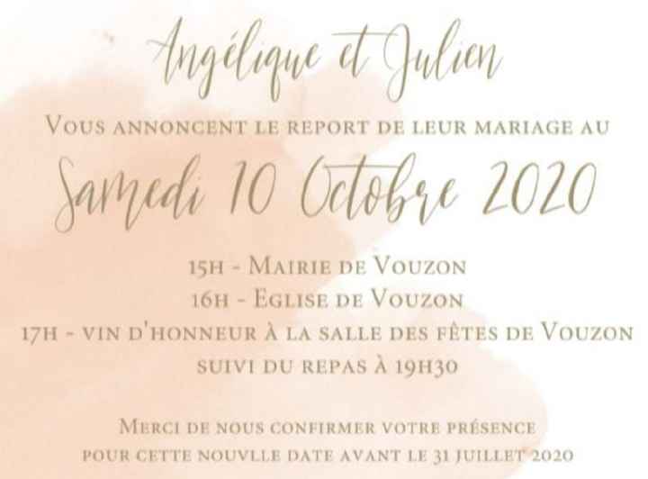 Texte pour annoncer l'annulation du mariage - 1