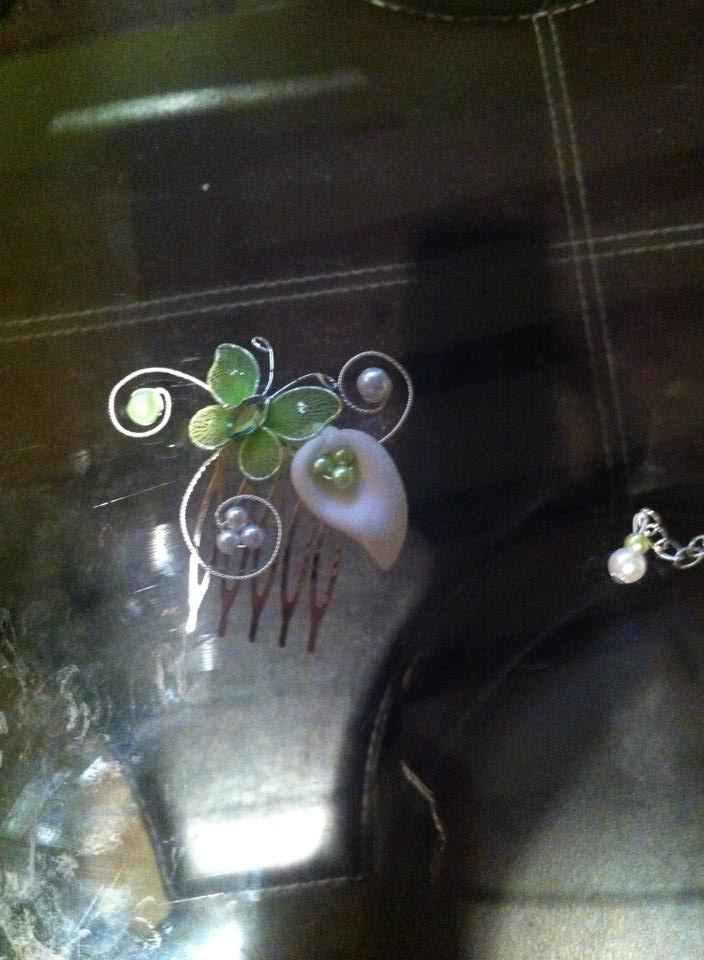 Voici le peigne à cheveux