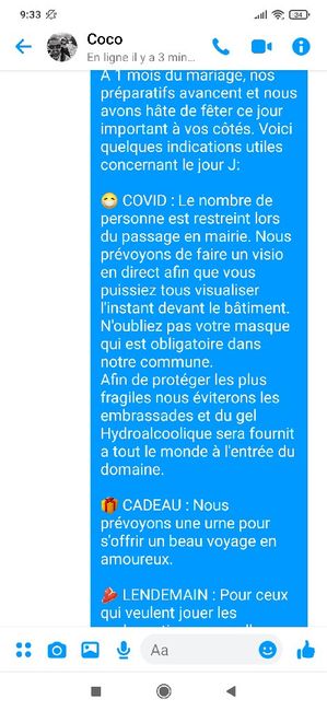 Mise en place protocole covid 7