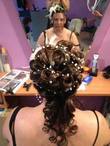 coiffure accesoirisé