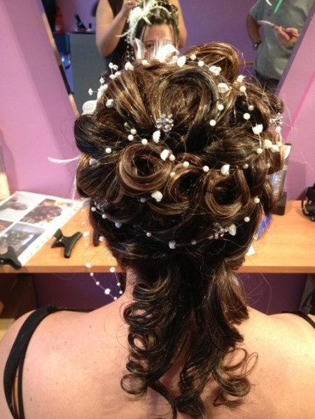 coiffure accesoirisé