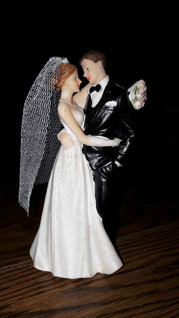 Figurine gateau mariage - 1