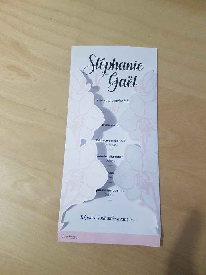 Et maintenant... partage tes faire-part ! - 1