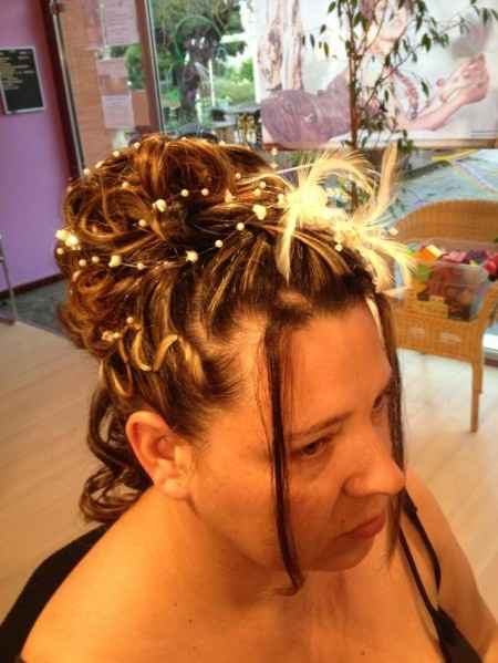 coiffure accesoirisé