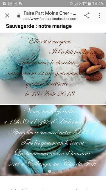 Mes faire-part - 2