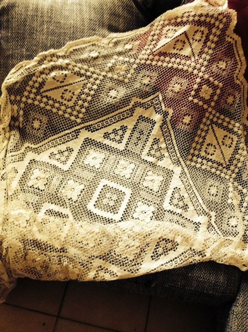 surnappe crochet pour vin table vin d'honneur