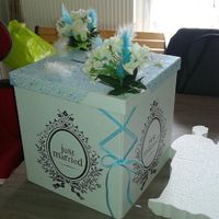 Voilà notre urne et le livre d or fait maison - 1