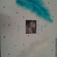 Voilà notre urne et le livre d or fait maison - 2