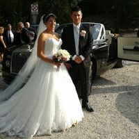 Nous devant notre superbe voiture ! 