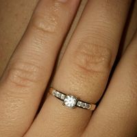 Les bagues de fiançailles - 1