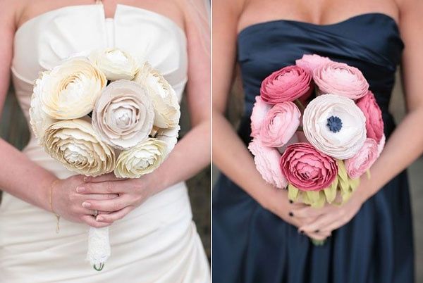 bouquet papier