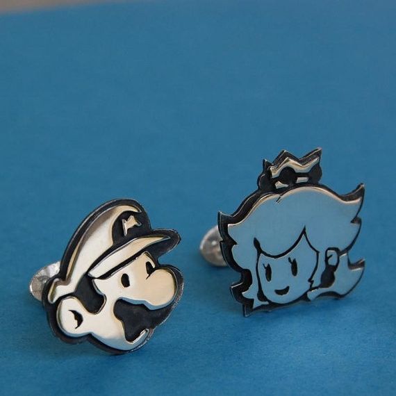 boutons de manchette geek