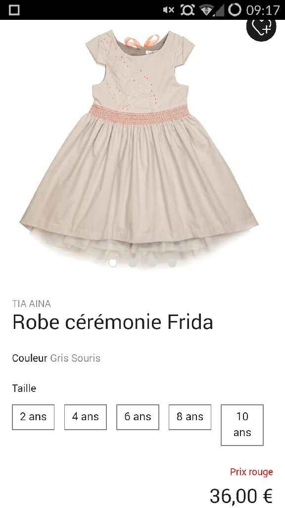 Tenue enfant d'honneur (hiver) - 5
