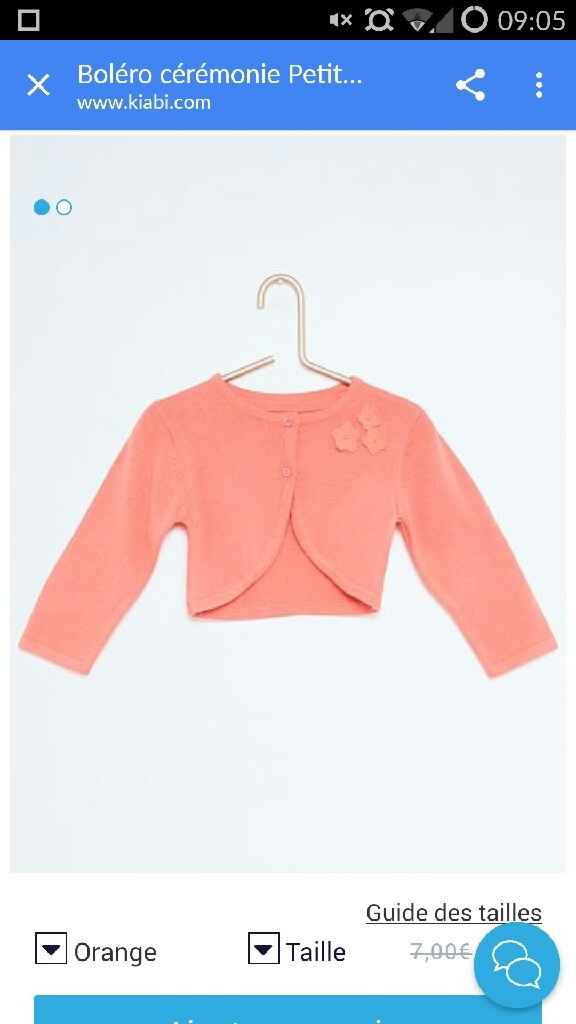 Tenue enfant d'honneur (hiver) - 8