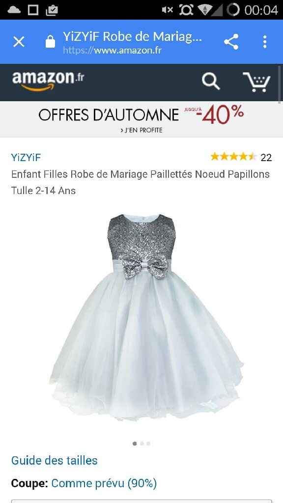 Tenue enfant d'honneur (hiver) - 1