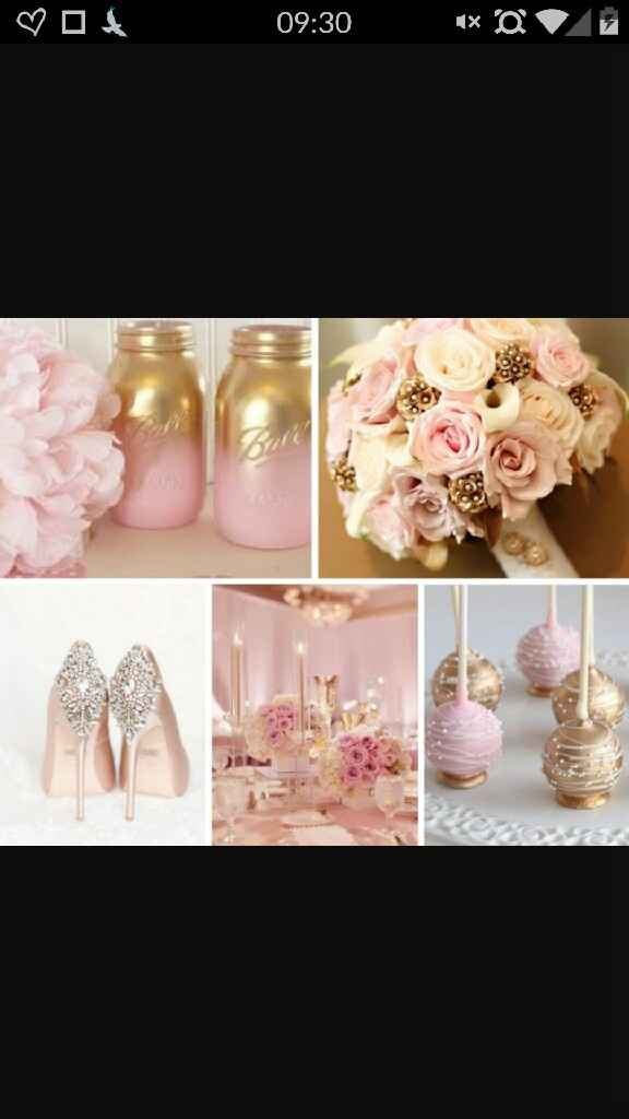 Decoration rose & gold - 7