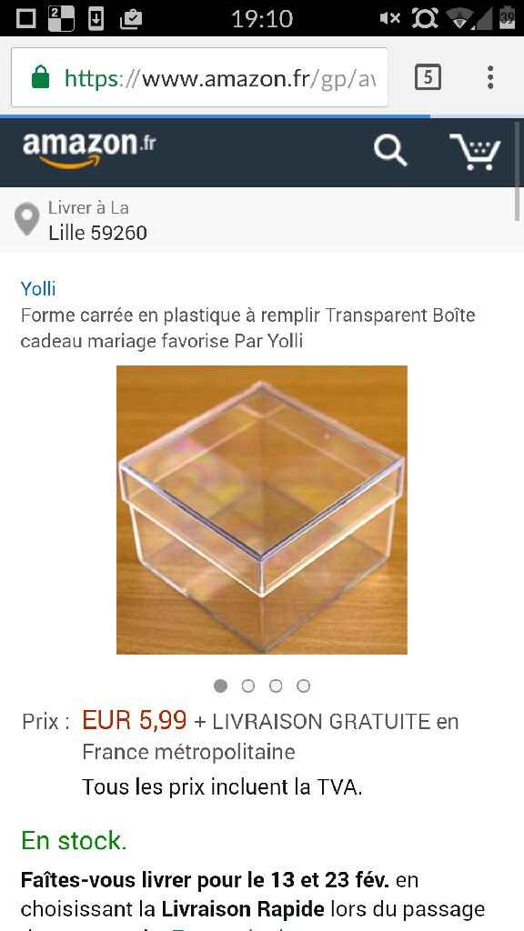 Boite alliance transparente - 2