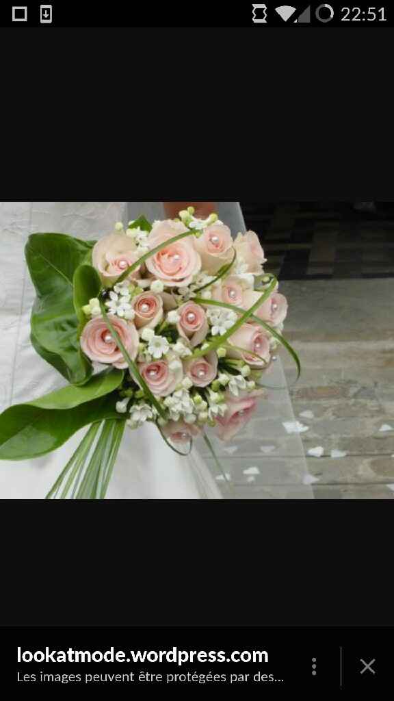 Bouquet de la mariée choisi par chéri - 5