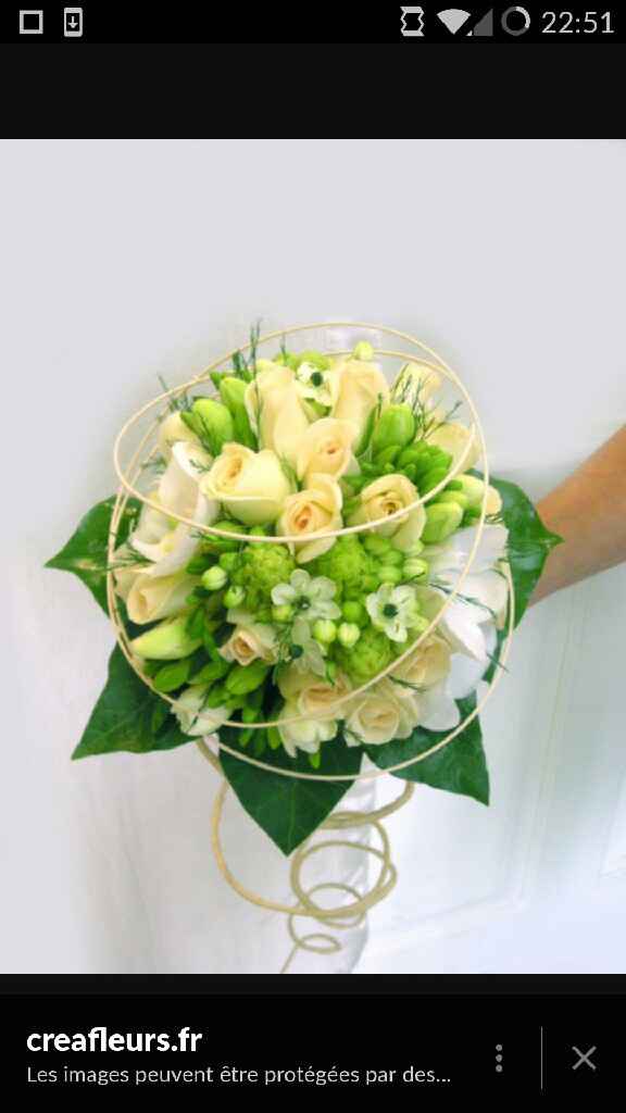 Bouquet de la mariée choisi par chéri - 6