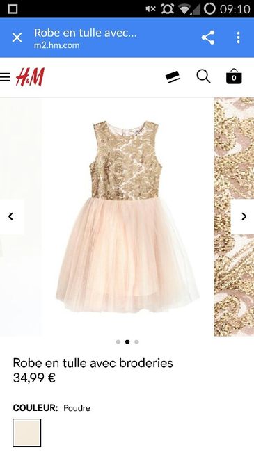 Tenue enfant d'honneur (hiver) - 1