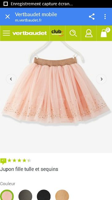 Tenue enfant d'honneur (hiver) - 1