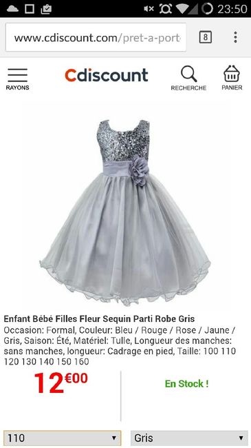 Tenue enfant d'honneur (hiver) - 16