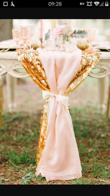 Decoration rose & gold - 2