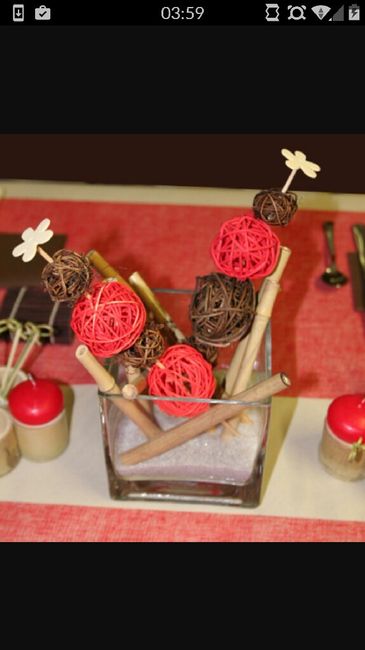 Deco centre de table - 1