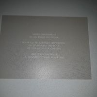 Carte de remerciement - 2