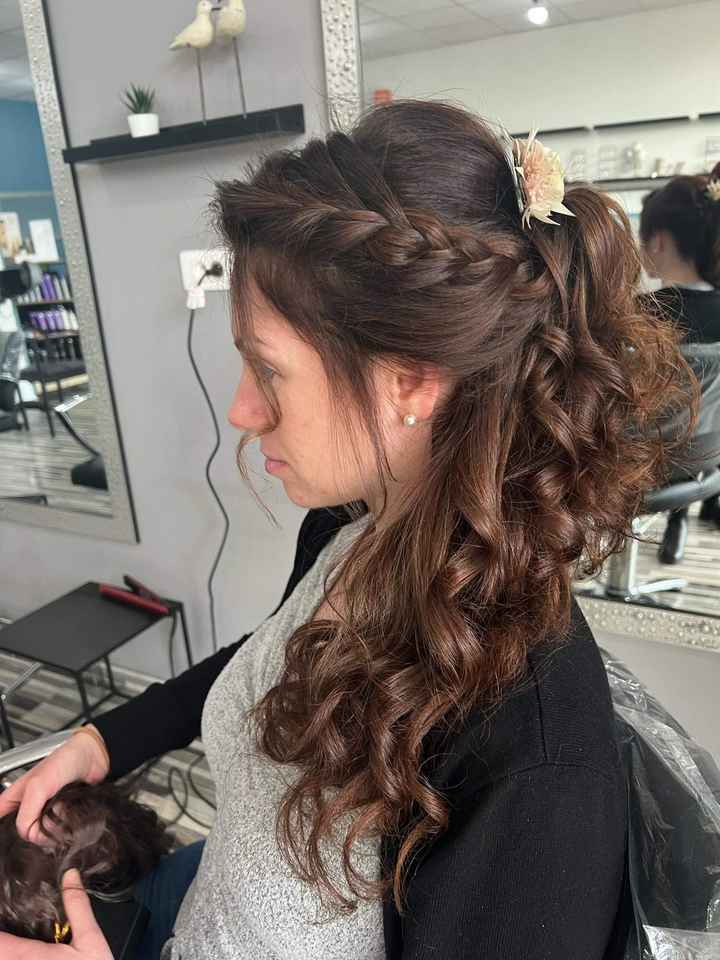 Coiffure jour-j - 1