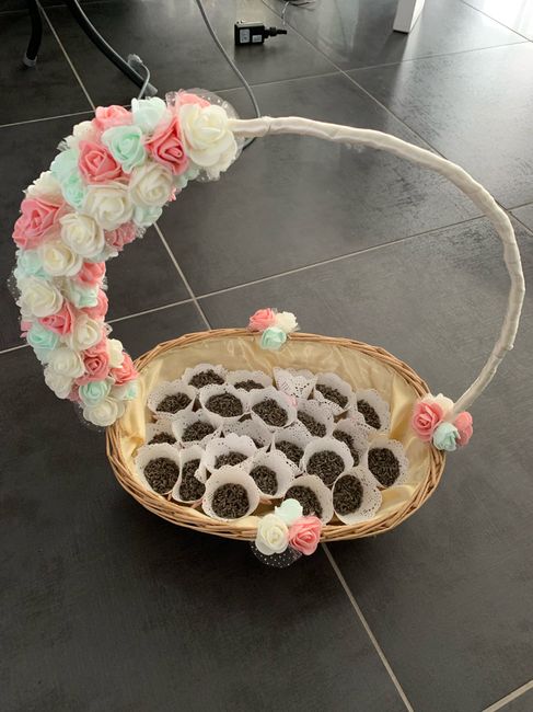 Lancé de fleurs séchés 3