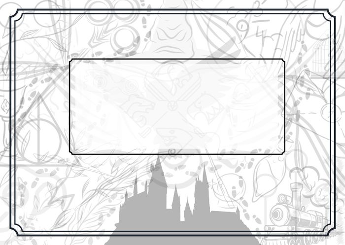 papeterie mariage harry potter 3