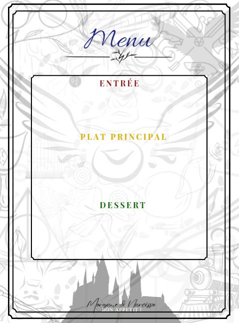 papeterie mariage harry potter 4