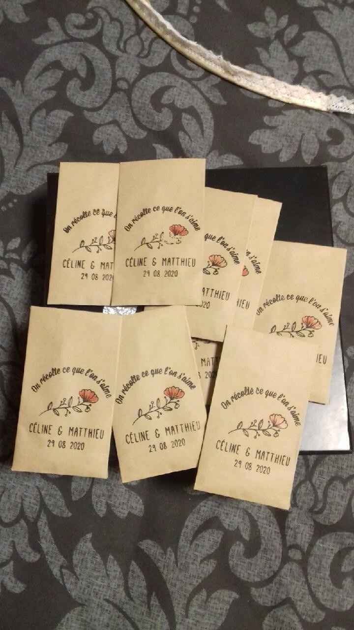 Cadeaux invités - 1