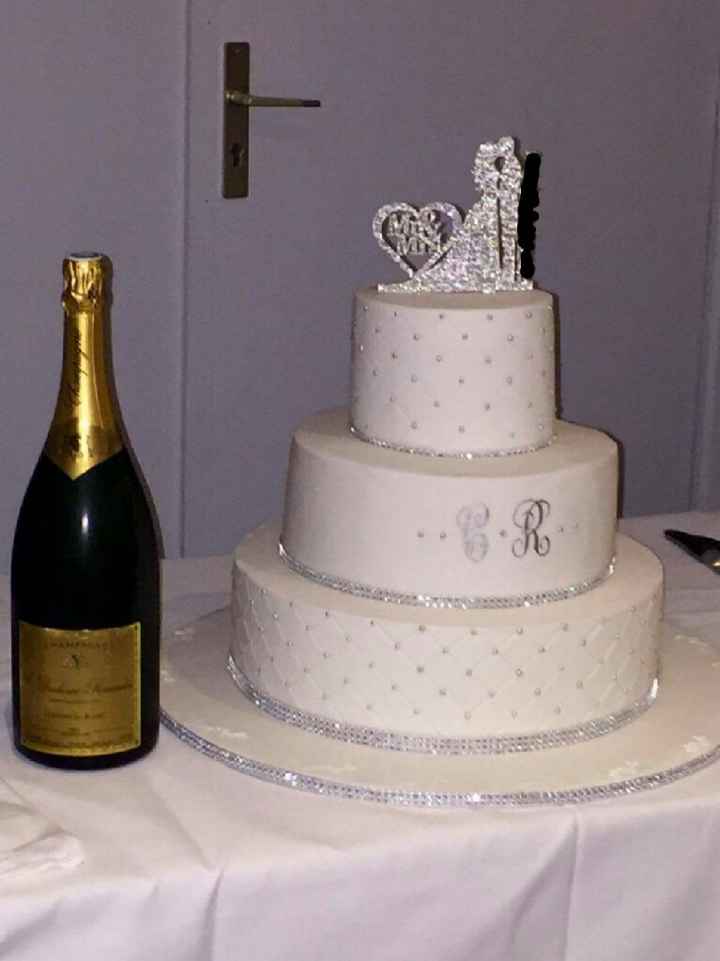 Inspiration....les wedding cake gris! - 1