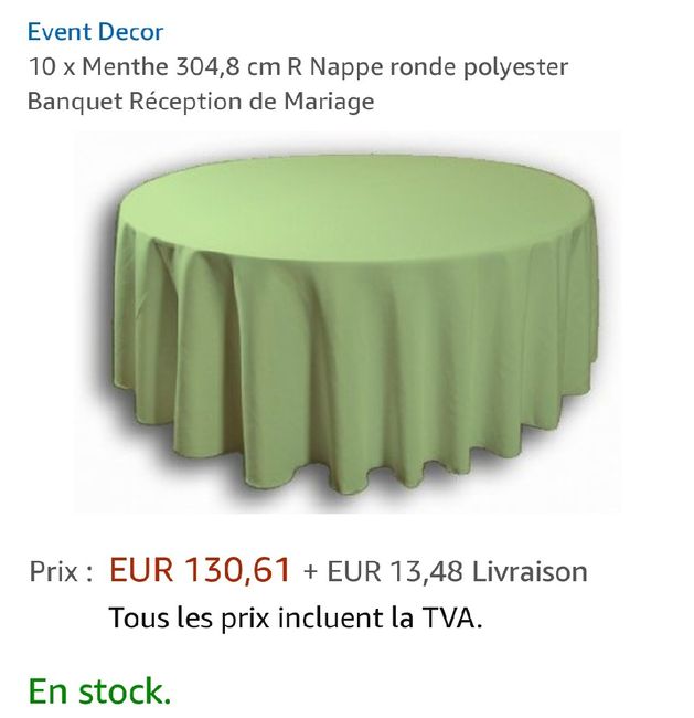 Help - Choix des nappes - 1